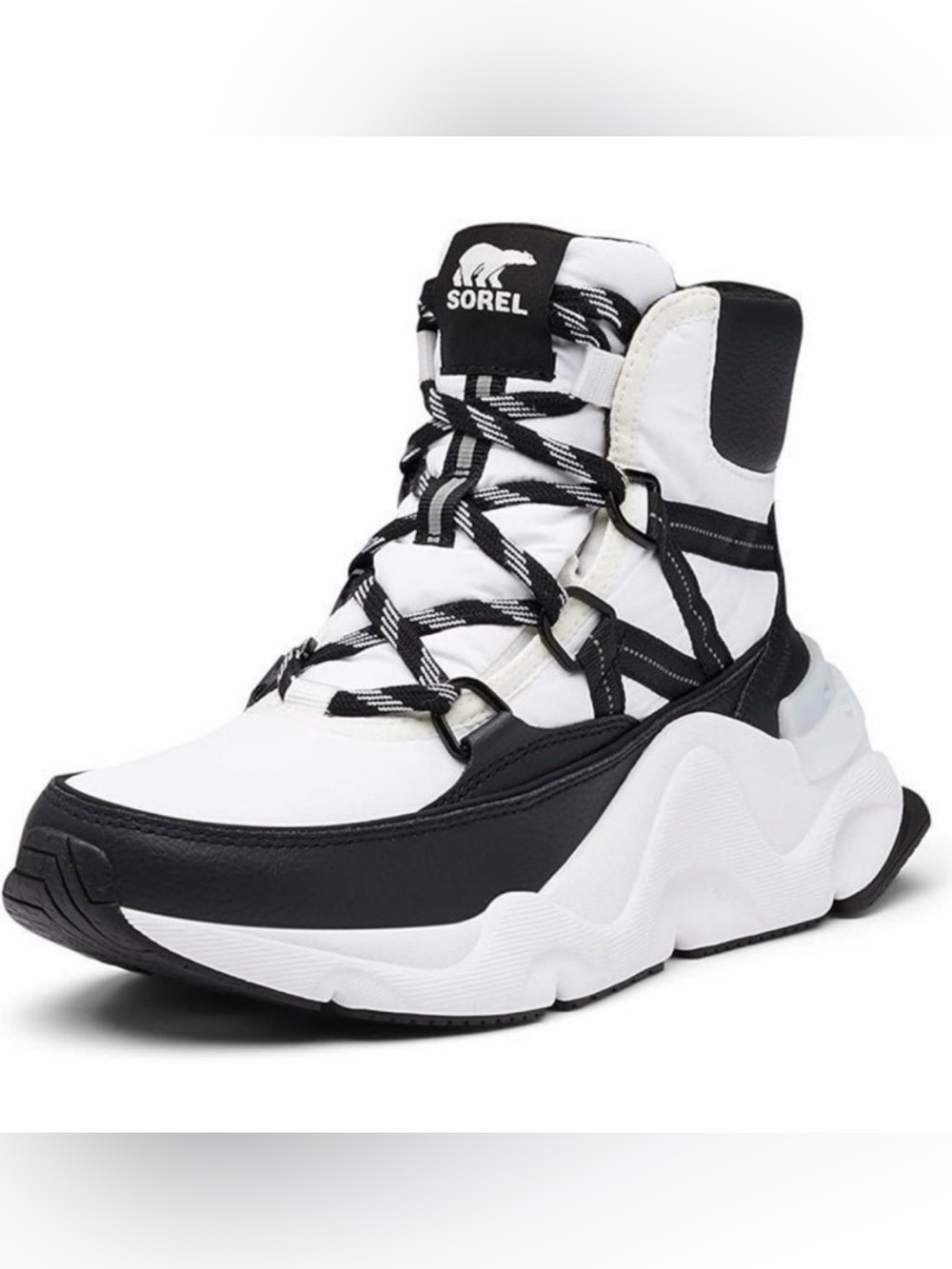 Sorel kinetic Rnegd sport Women's High-Top Lace-Up Sneaker Winter Boot 8